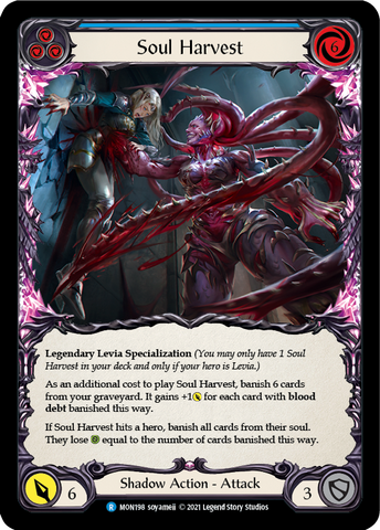 Soul Harvest [MON198-RF] (Monarch)  1st Edition Rainbow Foil