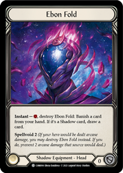 Ebon Fold [CHN004] (Monarch Chane Blitz Deck)