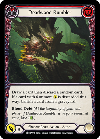 Deadwood Rumbler (Red) [LEV010] (Monarch Levia Blitz Deck)