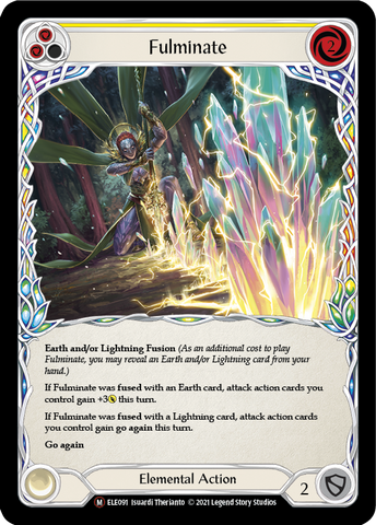 Fulminate [U-ELE091] (Tales of Aria Unlimited)  Unlimited Rainbow Foil