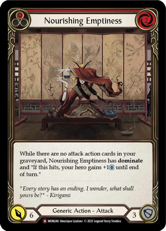 Nourishing Emptiness [U-MON246-RF] (Monarch Unlimited)  Unlimited Rainbow Foil