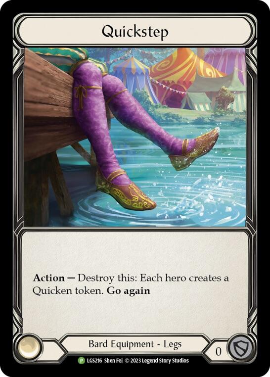 Quickstep [LGS216] (Promo)  Rainbow Foil