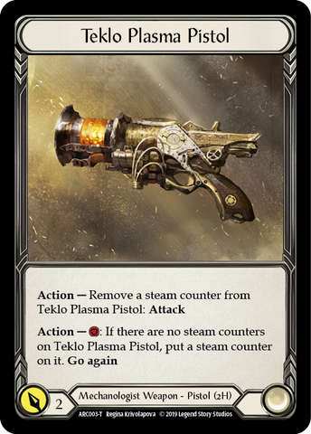 Kano // Teklo Plasma Pistol [ARC114-T // ARC003-T] (Arcane Rising)  1st Edition Normal