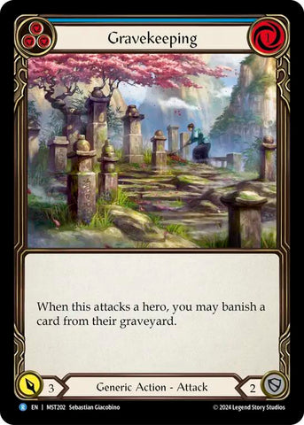 Gravekeeping (Blue) [MST202] (Part the Mistveil)