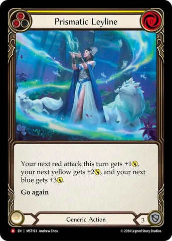 Prismatic Leyline [MST193] (Part the Mistveil)  Rainbow Foil