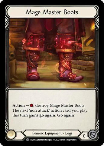 Mage Master Boots [1HK006] (Historic Pack 1 Blitz Deck: Kano)