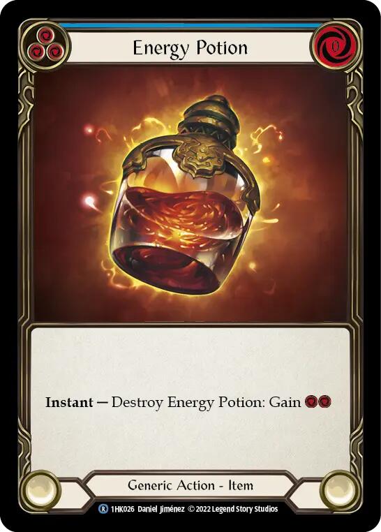 Energy Potion (Blue) [1HK026] (Historic Pack 1 Blitz Deck: Kano)