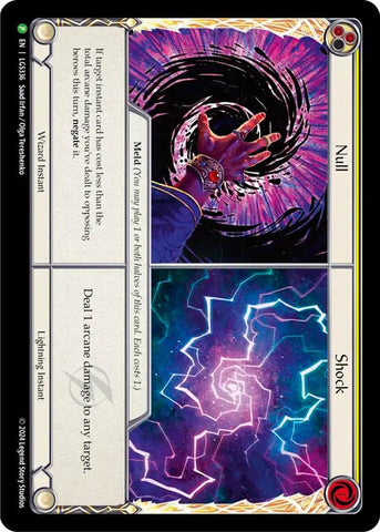 Null // Shock [LGS336] (Promo)  Cold Foil