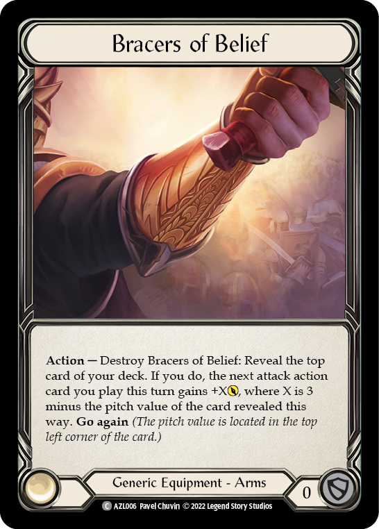 Bracers of Belief [AZL006] (Outsiders Azalea Blitz Deck)