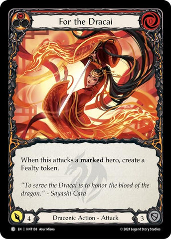 For the Dracai [HNT158] (The Hunted)  Rainbow Foil