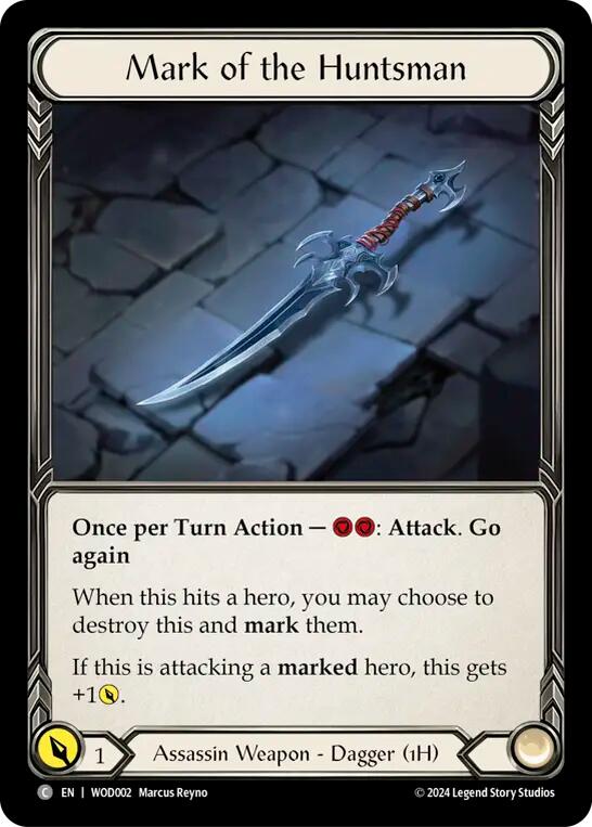 Mark of the Huntsman [WOD002] (The Hunted Arakni, Web of Deceit Blitz Deck)