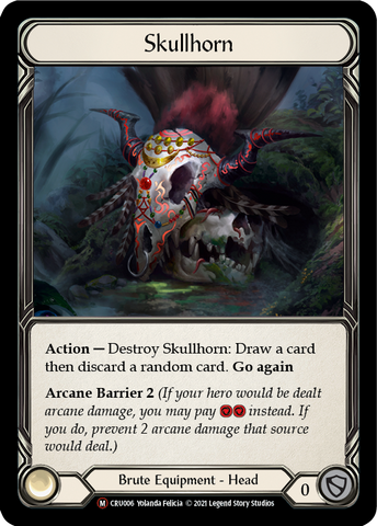 Skullhorn [U-CRU006] (Crucible of War Unlimited)  Unlimited Rainbow Foil