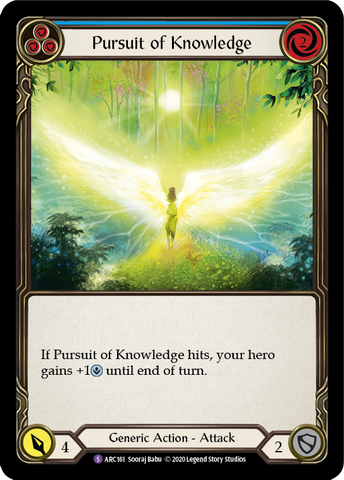 Pursuit of Knowledge [U-ARC161] (Arcane Rising Unlimited)  Unlimited Normal