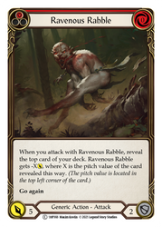 Ravenous Rabble (Red) [1HP393] (History Pack 1)