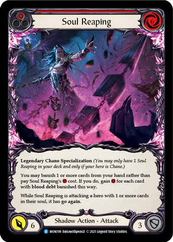 Soul Reaping [MON199-RF] (Monarch)  1st Edition Rainbow Foil