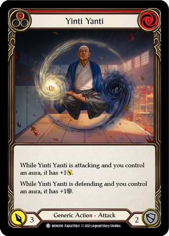 Yinti Yanti (Red) [MON290-RF] (Monarch)  1st Edition Rainbow Foil