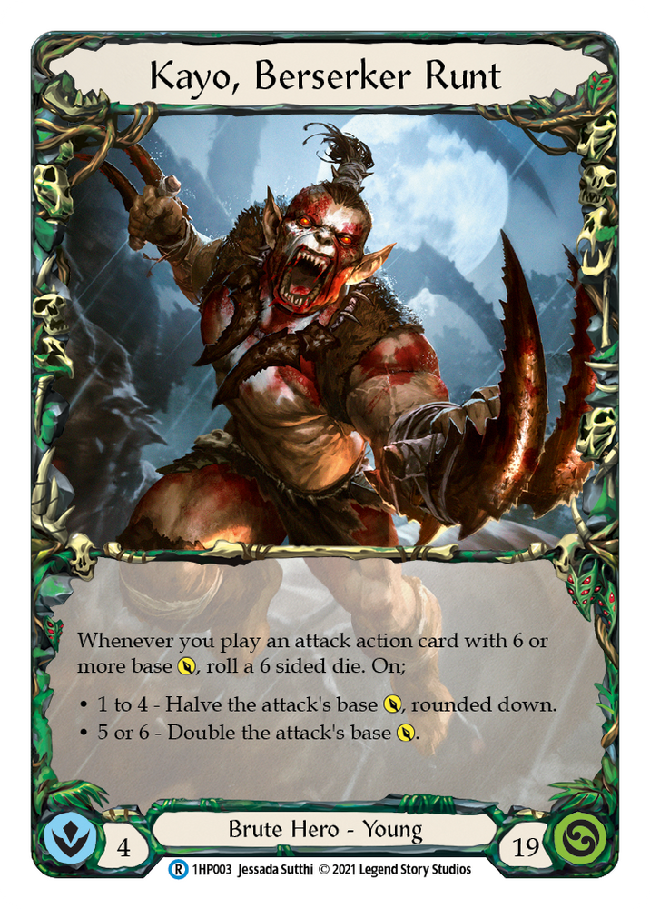 Kayo, Berserker Runt [1HP003] (History Pack 1)