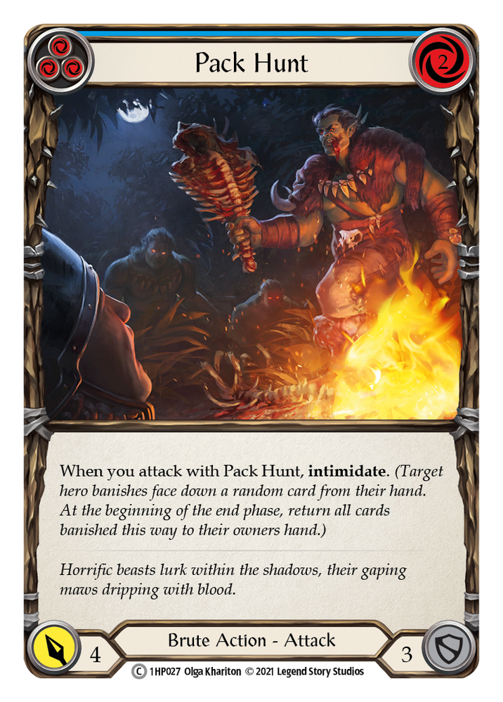 Pack Hunt (Blue) [1HP027] (History Pack 1)