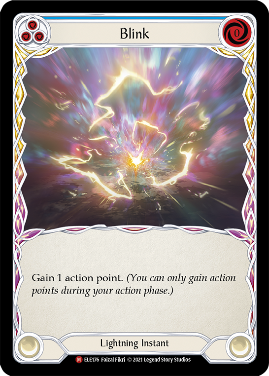 Blink [ELE176] (Tales of Aria)  1st Edition Rainbow Foil