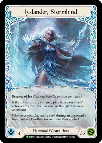 Iyslander, Stormbind [HER067] (Promo)  Rainbow Foil