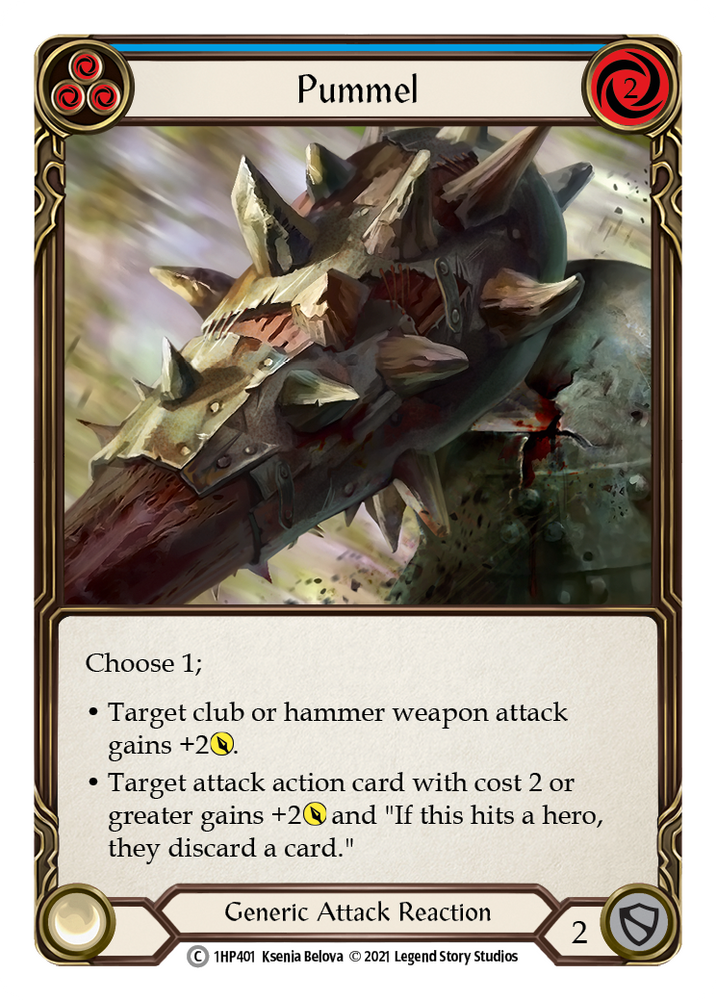 Pummel (Blue) [1HP401] (History Pack 1)