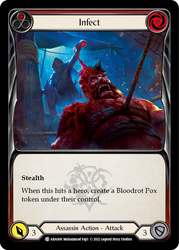 Infect (Red) [ARA008] (Outsiders Arakni Blitz Deck)