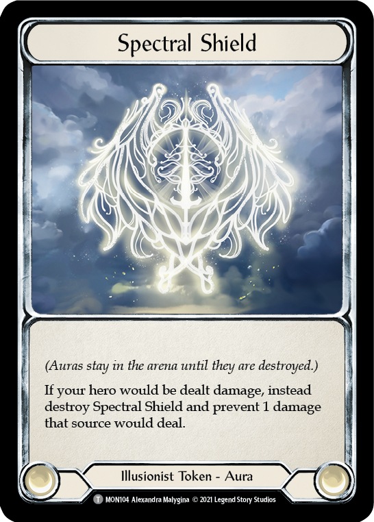 Spectral Shield // Soul Shackle [MON104 // MON186] (Monarch)  1st Edition Normal