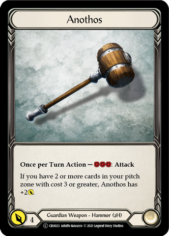 Anothos [U-CRU023] (Crucible of War Unlimited)  Unlimited Rainbow Foil